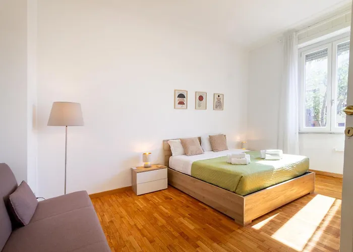 Bright Flat 2bdr Trastevere Area Apartment Rom