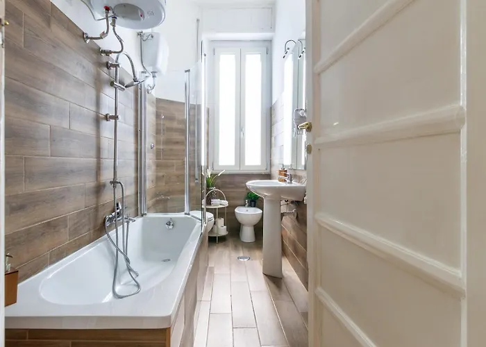 Bright Flat 2bdr Trastevere Area