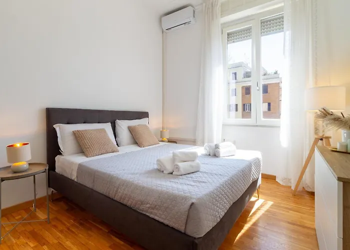 Bright Flat 2bdr Trastevere Area Apartment *
